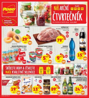 aktuální leták Penny Market 8.6.2017-11.6.2017