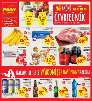 aktuální leták Penny Market 22.6.2017-25.6.2017