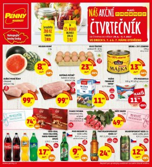 aktuální leták Penny Market 29.6.2017-5.7.2017