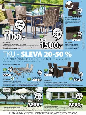 aktuální leták Jysk 29.6.2017-12.7.2017