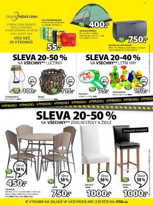 aktuální leták Jysk 29.6.2017-12.7.2017