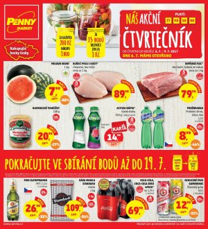 aktuální leták Penny Market 6.7.2017-9.7.2017
