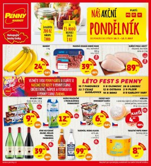aktuální leták Penny Market 10.7.2017-12.7.2017