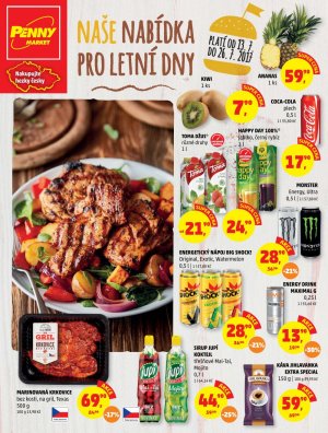 aktuální leták Penny Market 13.7.2017-26.7.2017