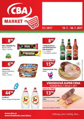 aktuální leták CBA 19.7.2017-30.7.2017