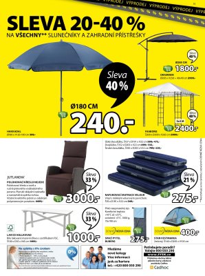 aktuální leták Jysk 13.7.2017-26.7.2017