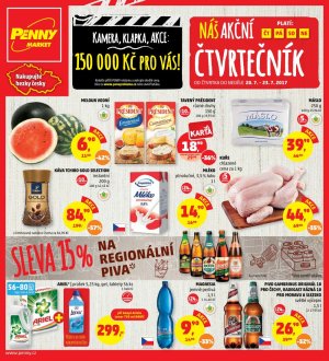 aktuální leták Penny Market 20.7.2017-23.7.2017