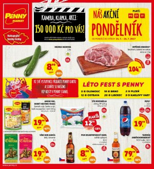 aktuální leták Penny Market 24.7.2017-26.7.2017