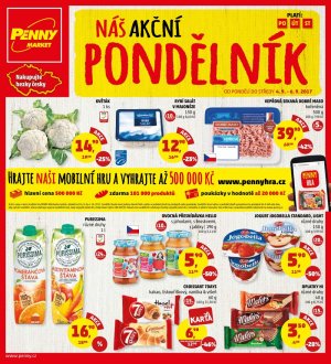 aktuální leták Penny Market 4.9.2017-6.9.2017