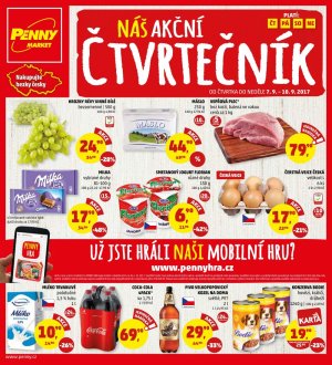 aktuální leták Penny Market 7.9.2017-10.9.2017