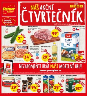 aktuální leták Penny Market 14.9.2017-17.9.2017
