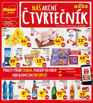 aktuální leták Penny Market 21.9.2017-24.9.2017