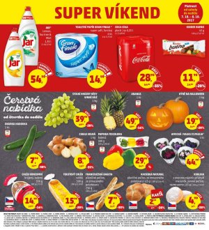 aktuální leták Penny Market 5.10.2017-8.10.2017