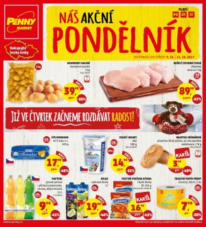 aktuální leták Penny Market 9.10.2017-11.10.2017