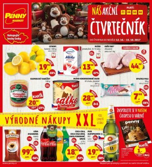 aktuální leták Penny Market 12.10.2017-15.10.2017