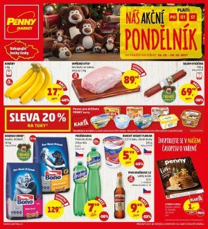 aktuální leták Penny Market 16.10.2017-18.10.2017