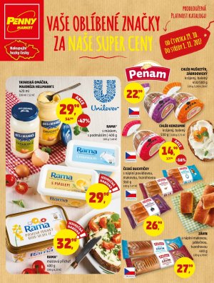 aktuální leták Penny Market 19.10.2017-1.11.2017