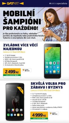 aktuální leták Datart 9.11.2017-14.11.2017