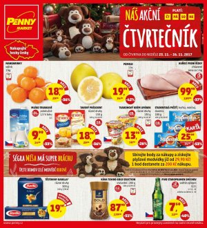 aktuální leták Penny Market 23.11.2017-26.11.2017