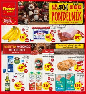 aktuální leták Penny Market 27.11.2017-29.11.2017