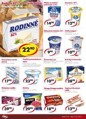 aktuální leták CBA 6.12.2017-12.12.2017