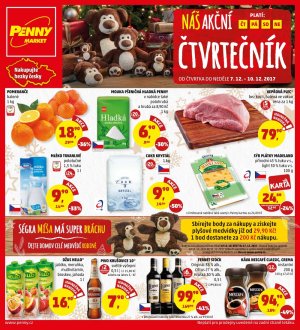 aktuální leták Penny Market 7.12.2017-10.12.2017