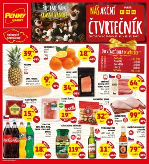 aktuální leták Penny Market 21.12.2017-23.12.2017