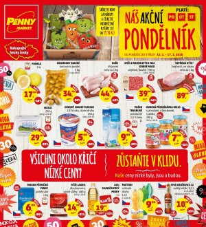 aktuální leták Penny Market 15.1.2018-17.1.2018