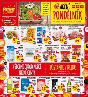 aktuální leták Penny Market 29.1.2018-31.1.2018