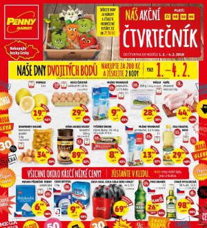 aktuální leták Penny Market 1.2.2018-4.2.2018