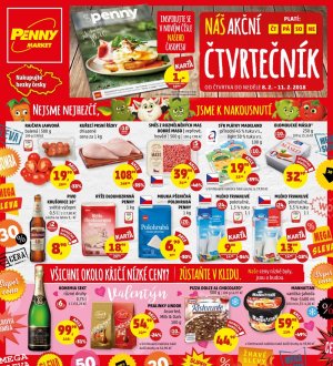 aktuální leták Penny Market 8.2.2018-11.2.2018