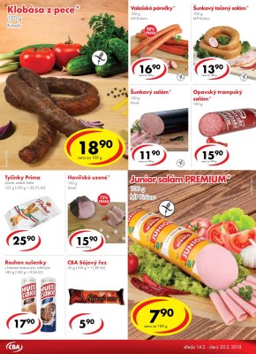 aktuální leták CBA 14.2.2018-20.2.2018