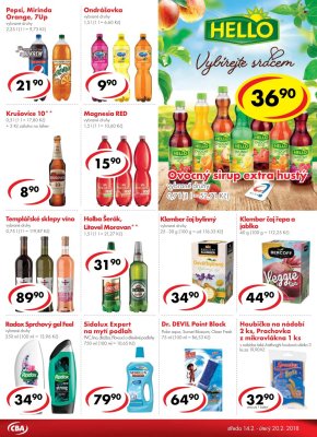 aktuální leták CBA 14.2.2018-20.2.2018