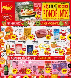 aktuální leták Penny Market 12.2.2018-14.2.2018