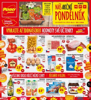 aktuální leták Penny Market 26.2.2018-28.2.2018