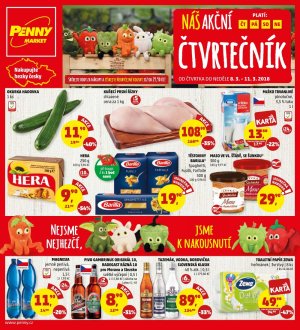 aktuální leták Penny Market 8.3.2018-11.3.2018