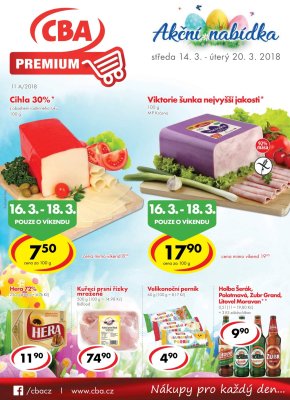 aktuální leták CBA 14.3.2018-20.3.2018