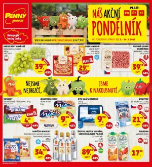 aktuální leták Penny Market 12.3.2018-14.3.2018