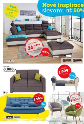 aktuální leták Möbelix 12.3.2018-25.3.2018