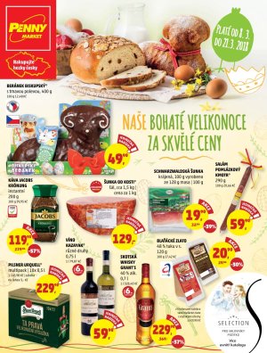 aktuální leták Penny Market 8.3.2018-21.3.2018