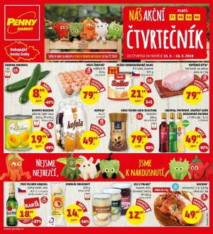 aktuální leták Penny Market 15.3.2018-18.3.2018