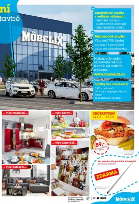 aktuální leták Möbelix 14.3.2018-25.3.2018