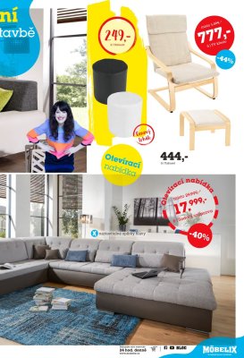 aktuální leták Möbelix 14.3.2018-25.3.2018