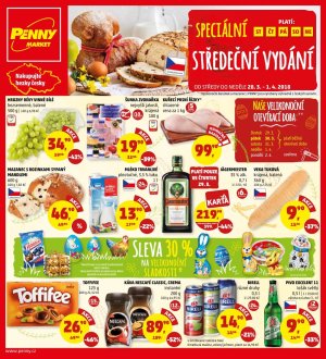 aktuální leták Penny Market 28.3.2018-1.4.2018