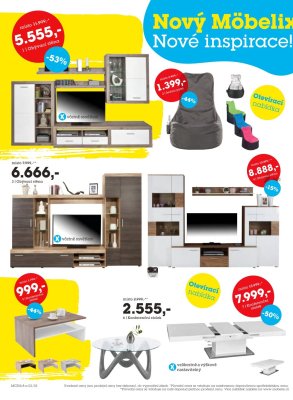aktuální leták Möbelix 3.4.2018-15.4.2018