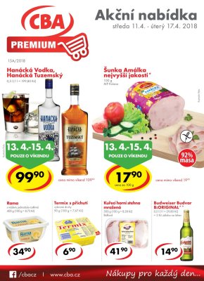 aktuální leták CBA 11.4.2018-17.4.2018