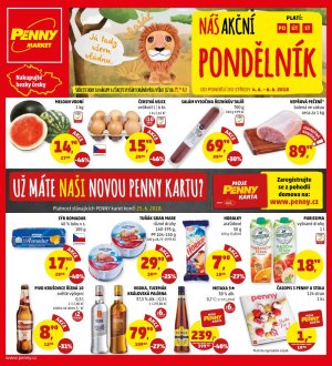 aktuální leták Penny Market 4.6.2018-6.6.2018