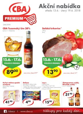 aktuální leták CBA 13.6.2018-19.6.2018