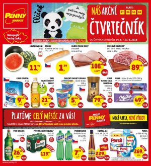 aktuální leták Penny Market 14.6.2018-17.6.2018