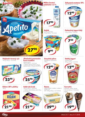 aktuální leták CBA 25.7.2018-31.7.2018